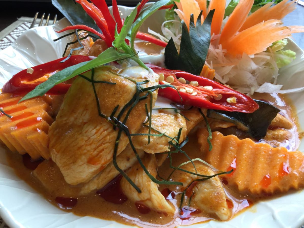 Riverside Thai Lincoln's Panang Gai